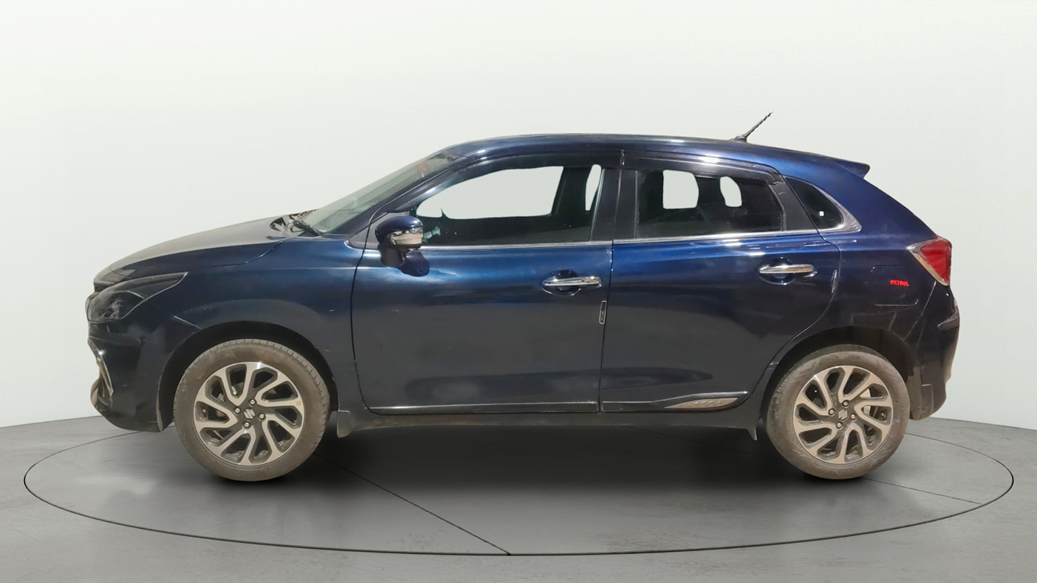 Used 2023 Maruti Suzuki Baleno Alpha AGS Petrol Automatic exterior LEFT SIDE VIEW