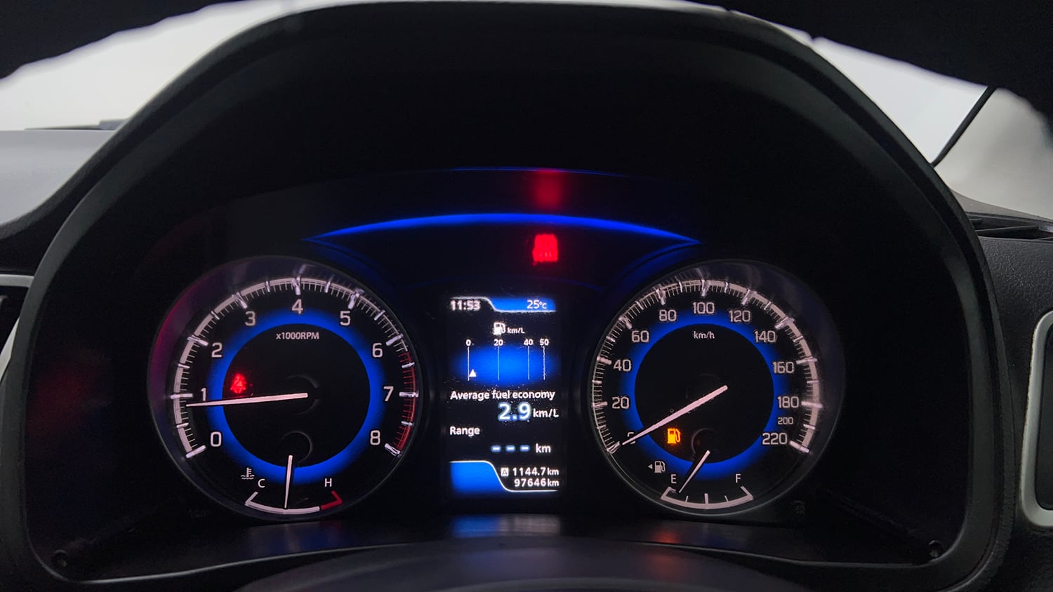 Used 2018 Maruti Suzuki Baleno Alpha 1.2 Petrol Manual interior CLUSTERMETER VIEW