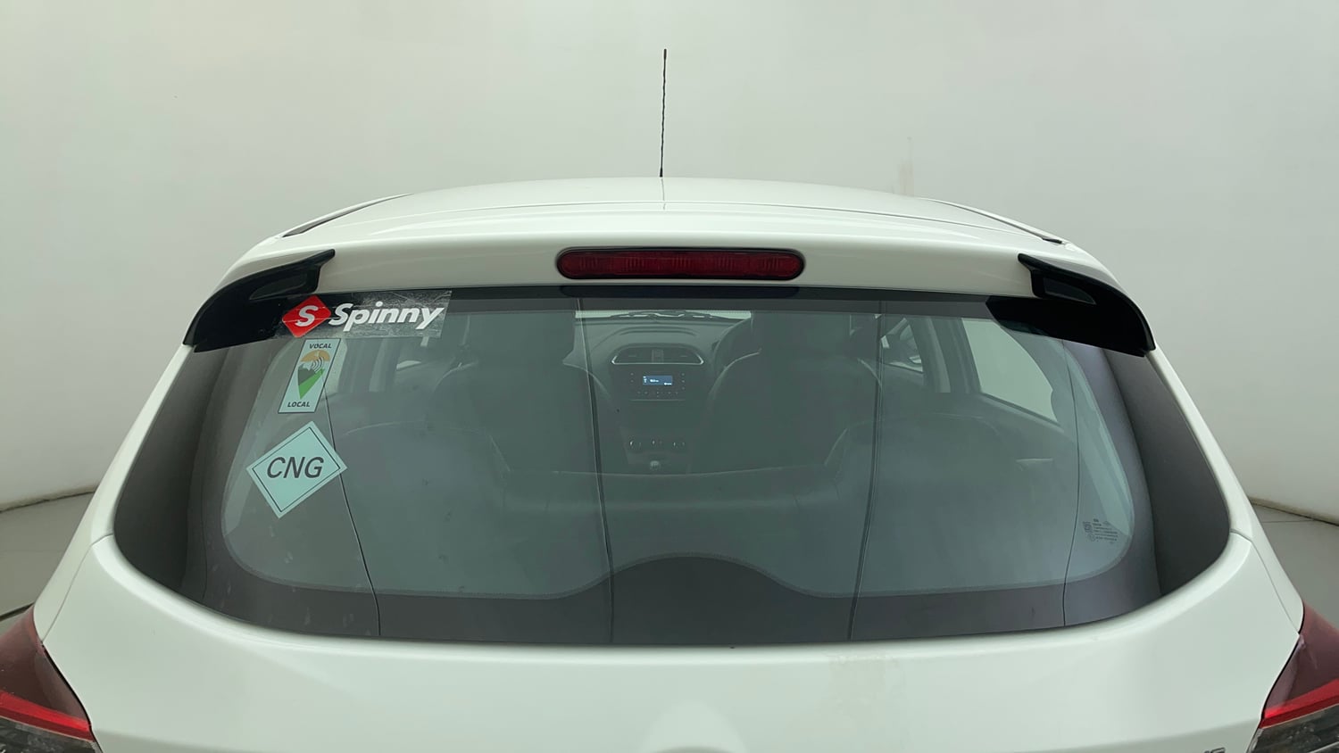 Used 2023 Tata Tiago XT CNG Cng Manual exterior BACK WINDSHIELD VIEW