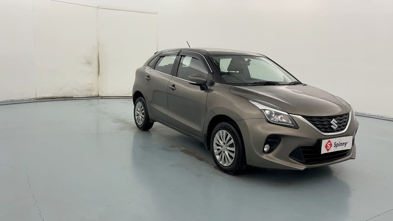 Used 2021 Maruti Suzuki Baleno Delta Petrol Manual exterior RIGHT FRONT CORNER VIEW