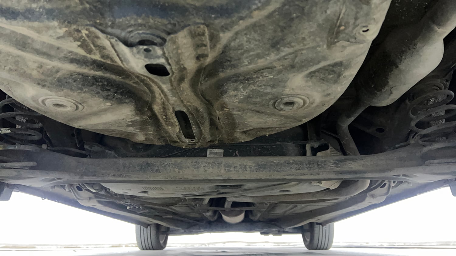 Used 2018 Maruti Suzuki Baleno Alpha 1.2 AT Petrol Automatic extra REAR UNDERBODY VIEW (TAKEN FROM REAR)