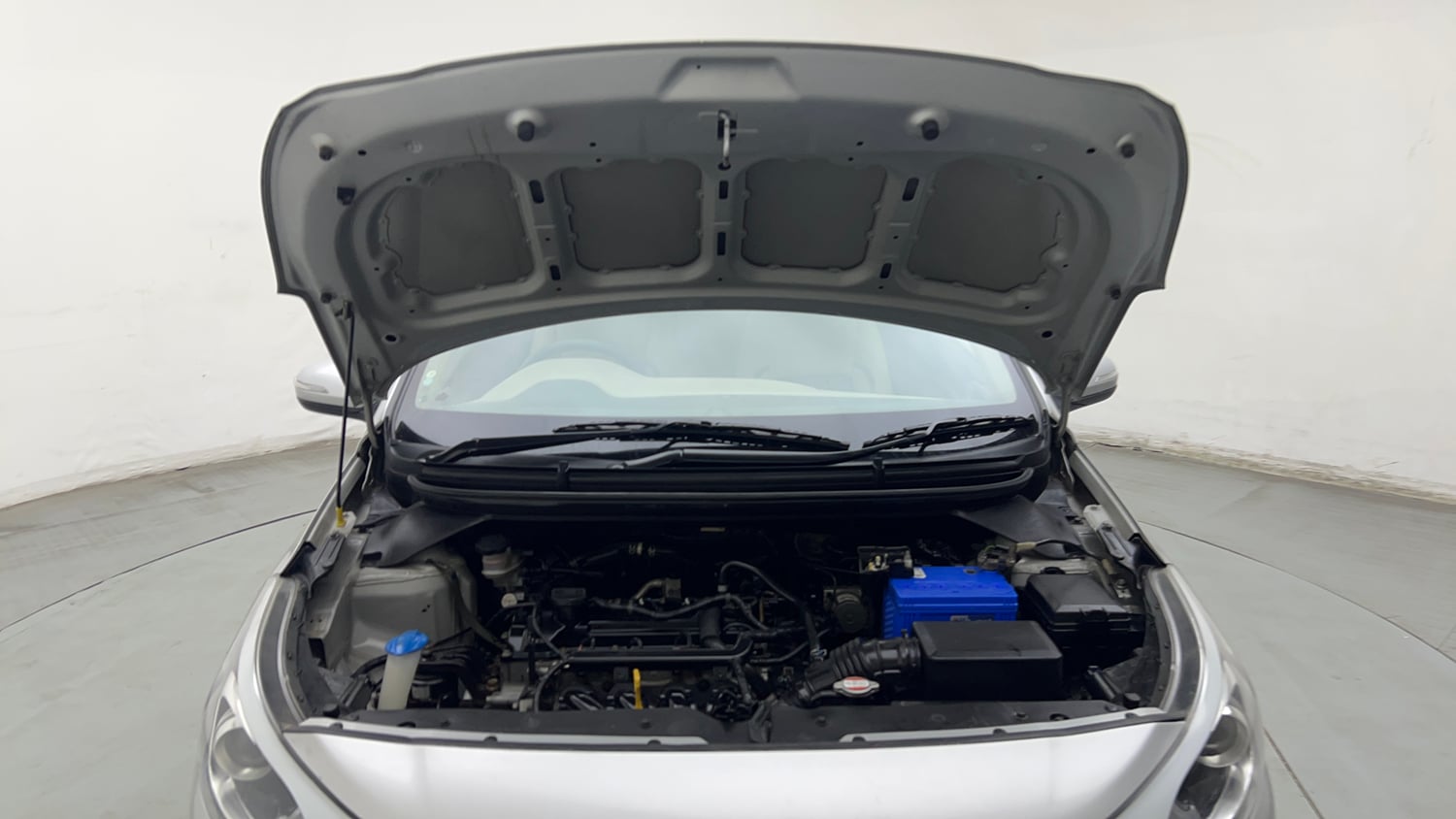 Used 2018 Hyundai Elite i20 Asta 1.2 (O) Petrol Manual engine ENGINE & BONNET OPEN FRONT VIEW