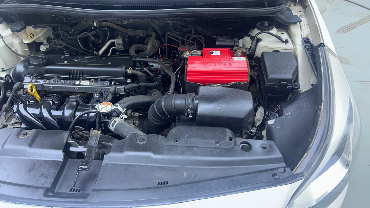 Used 2015 Hyundai Verna 1.4 VTVT Petrol Manual engine ENGINE LEFT SIDE VIEW