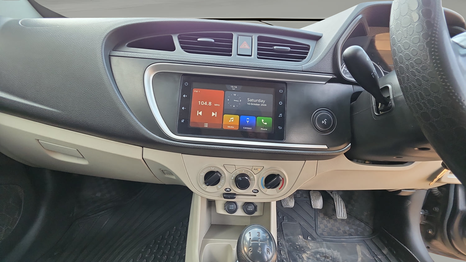 Used 2022 Maruti Suzuki Alto 800 Vxi Plus Petrol Manual interior MUSIC SYSTEM & AC CONTROL VIEW