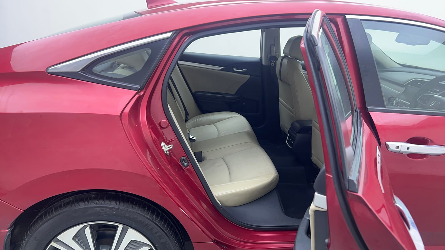 Used 2019 Honda Civic ZX CVT Petrol Petrol Automatic interior RIGHT SIDE REAR DOOR CABIN VIEW