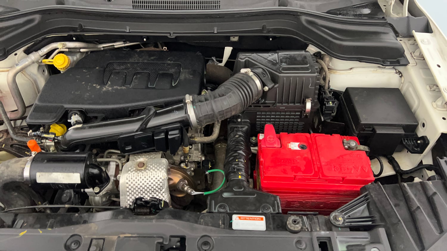 Used 2021 Mahindra XUV 300 W6 1.2 Petrol Petrol Manual engine ENGINE LEFT SIDE VIEW
