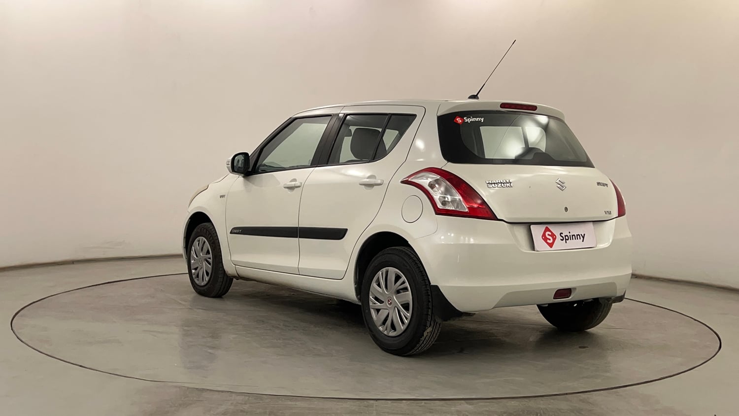 Used 2012 Maruti Suzuki Swift VXi Petrol Manual exterior LEFT REAR CORNER VIEW