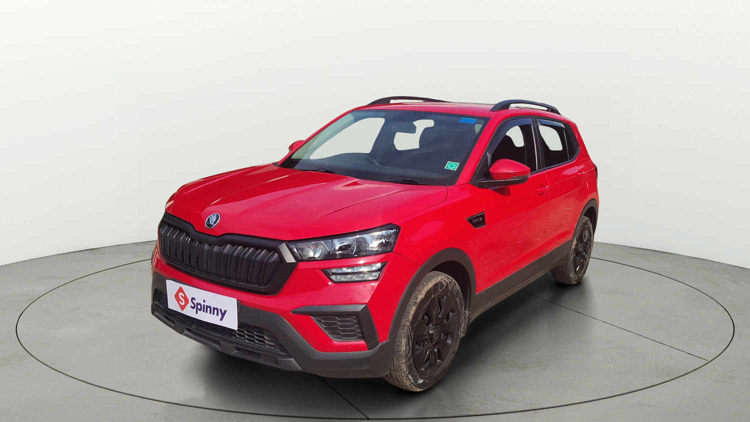 Used 2022 Skoda Kushaq Active 1.0 TSI MT Petrol Manual exterior LEFT FRONT CORNER VIEW