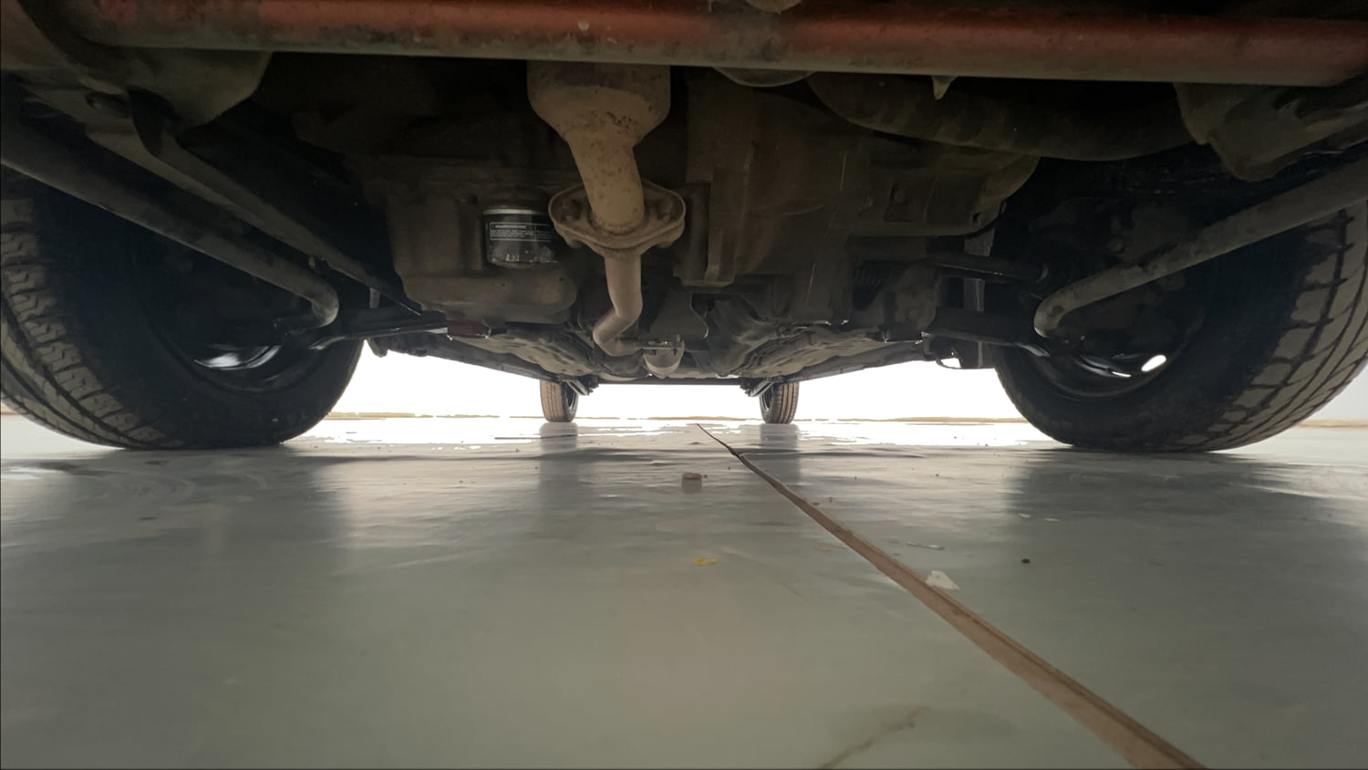 Used 2012 Maruti Suzuki Estilo LXi BS-IV Petrol Manual extra FRONT LEFT UNDERBODY VIEW