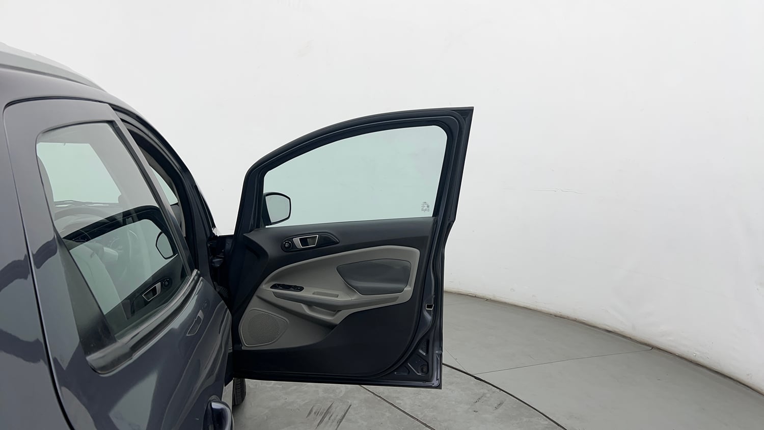 Used 2017 Ford EcoSport Titanium 1.5L Ti-VCT AT Petrol Automatic interior RIGHT FRONT DOOR OPEN VIEW
