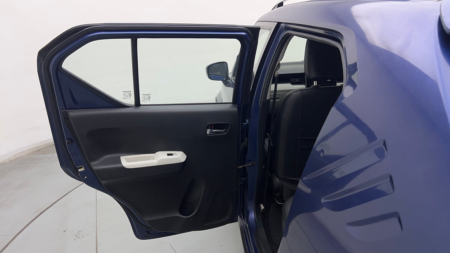 Used 2021 Maruti Suzuki Ignis Zeta 1.2 MT Petrol Manual interior LEFT REAR DOOR OPEN VIEW