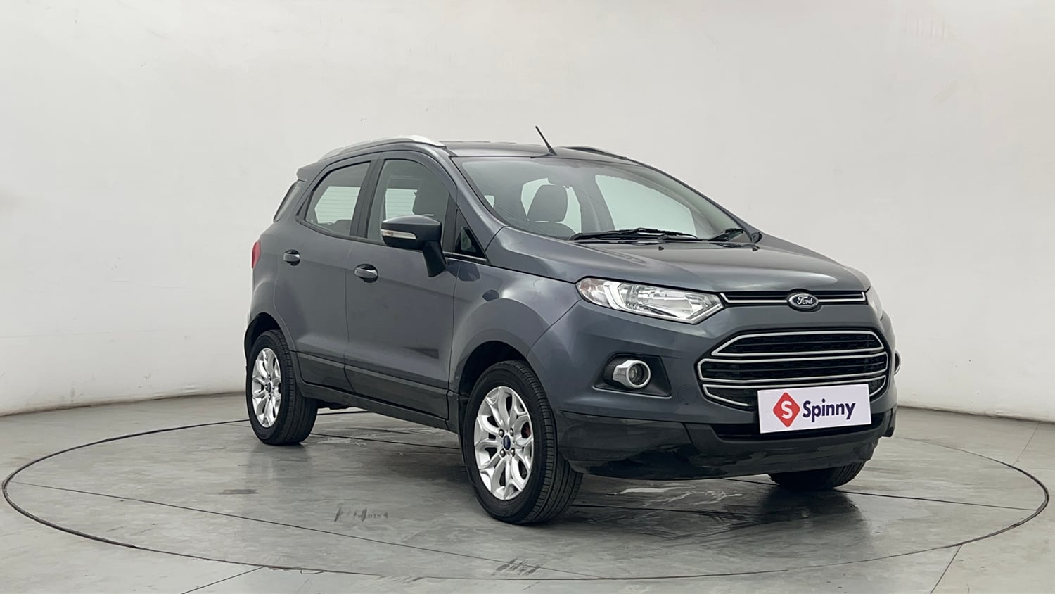Used 2017 Ford EcoSport Titanium 1.5L Ti-VCT AT Petrol Automatic exterior RIGHT FRONT CORNER VIEW