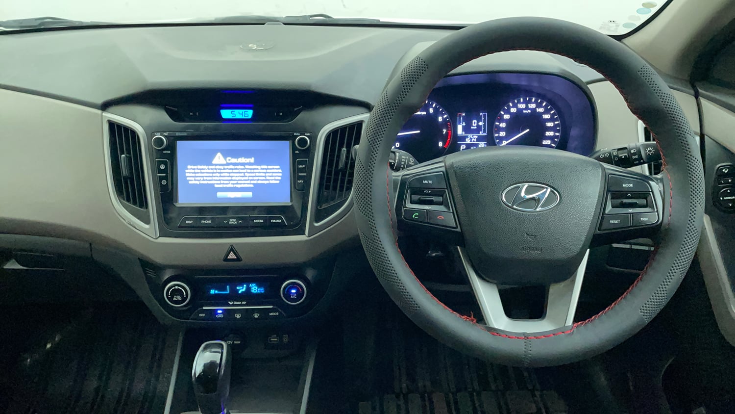 Used 2016 Hyundai Creta 1.6 SX Plus AT Petrol Petrol Automatic interior STEERING VIEW