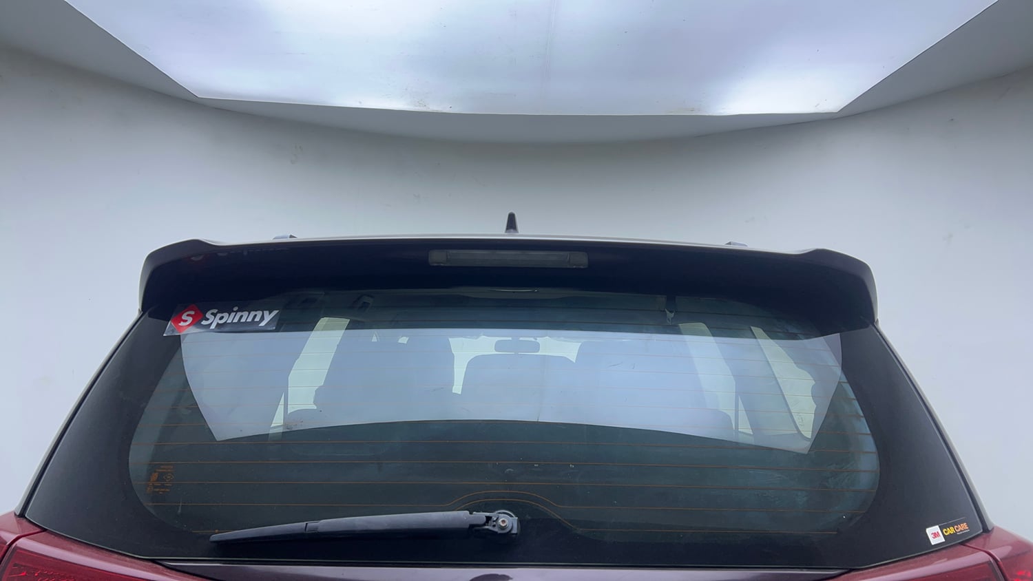 Used 2016 Toyota Innova Crysta 2.4 G 7 STR Diesel Manual exterior BACK WINDSHIELD VIEW
