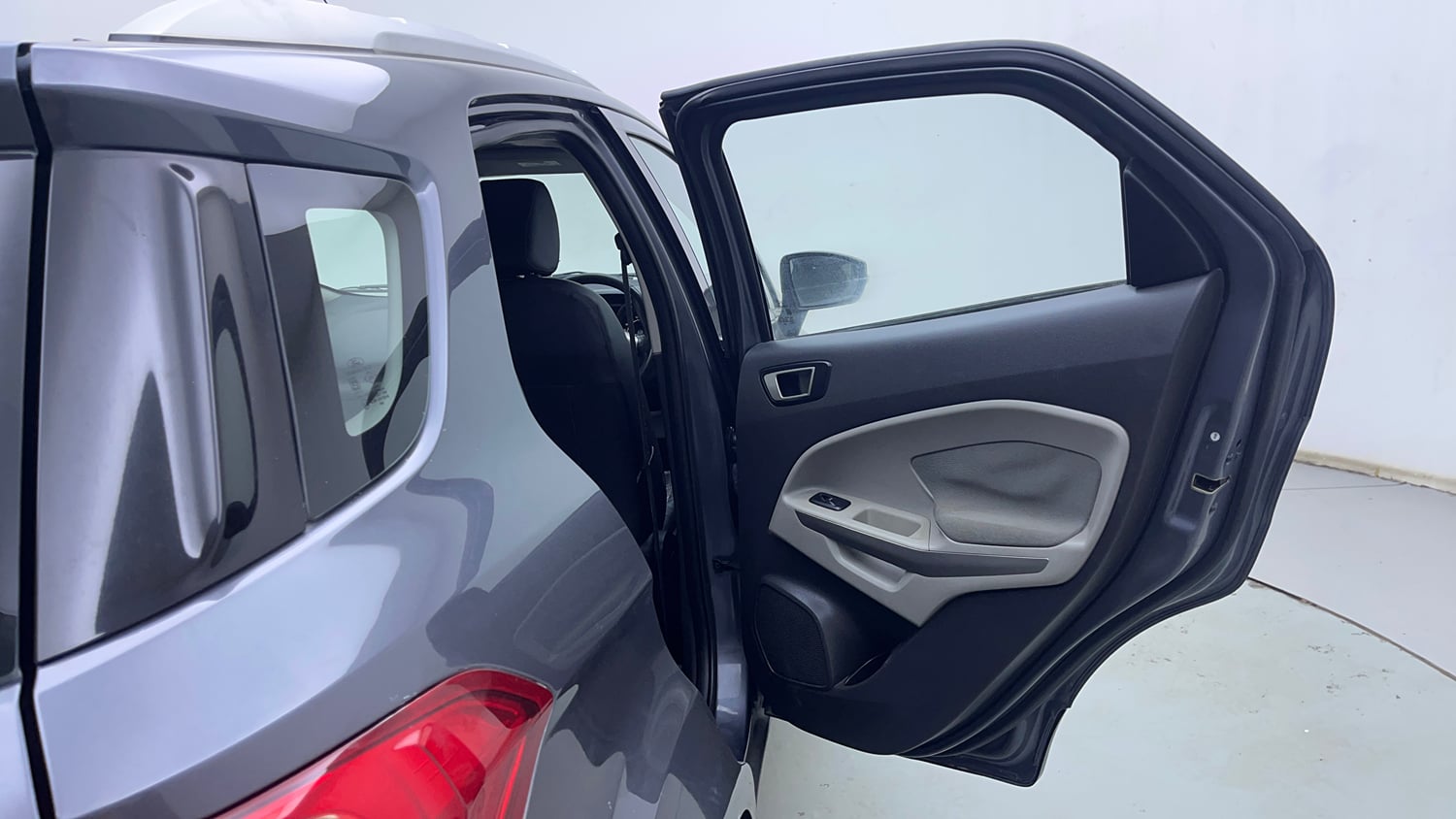 Used 2017 Ford EcoSport Titanium 1.5L Ti-VCT Petrol Manual interior RIGHT REAR DOOR OPEN VIEW