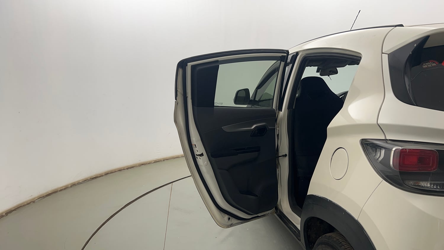 Used 2018 Mahindra KUV100 NXT K6 Plus 6 STR Petrol Manual interior LEFT REAR DOOR OPEN VIEW
