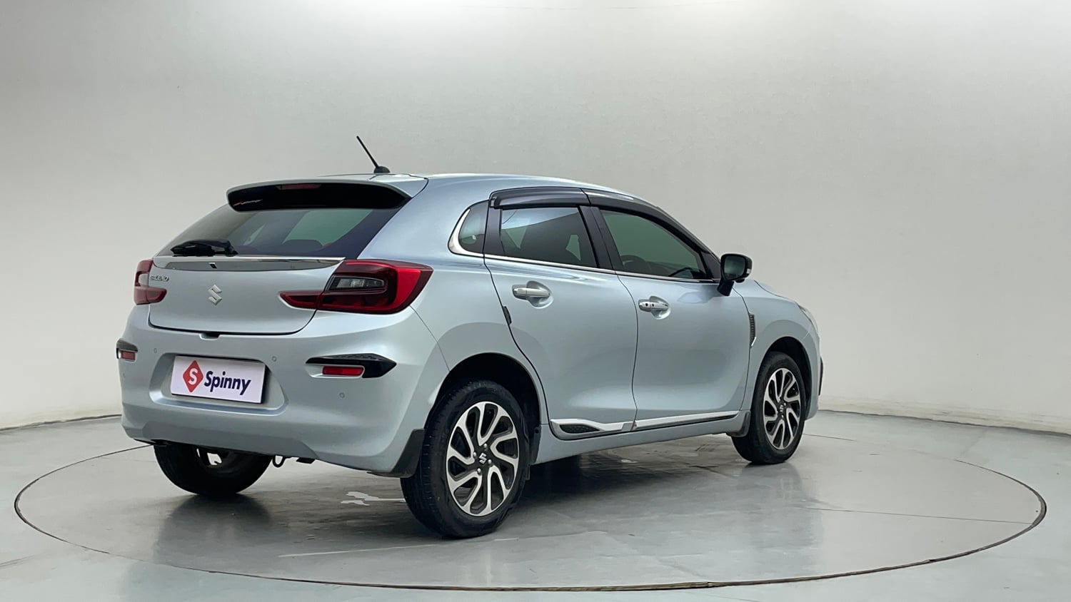 Used 2024 Maruti Suzuki Baleno Alpha AGS Petrol Automatic exterior RIGHT REAR CORNER VIEW