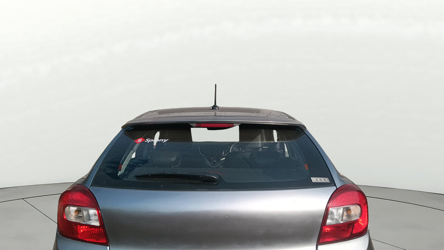 Used 2017 Maruti Suzuki Baleno Delta 1.2 Petrol Manual exterior BACK WINDSHIELD VIEW