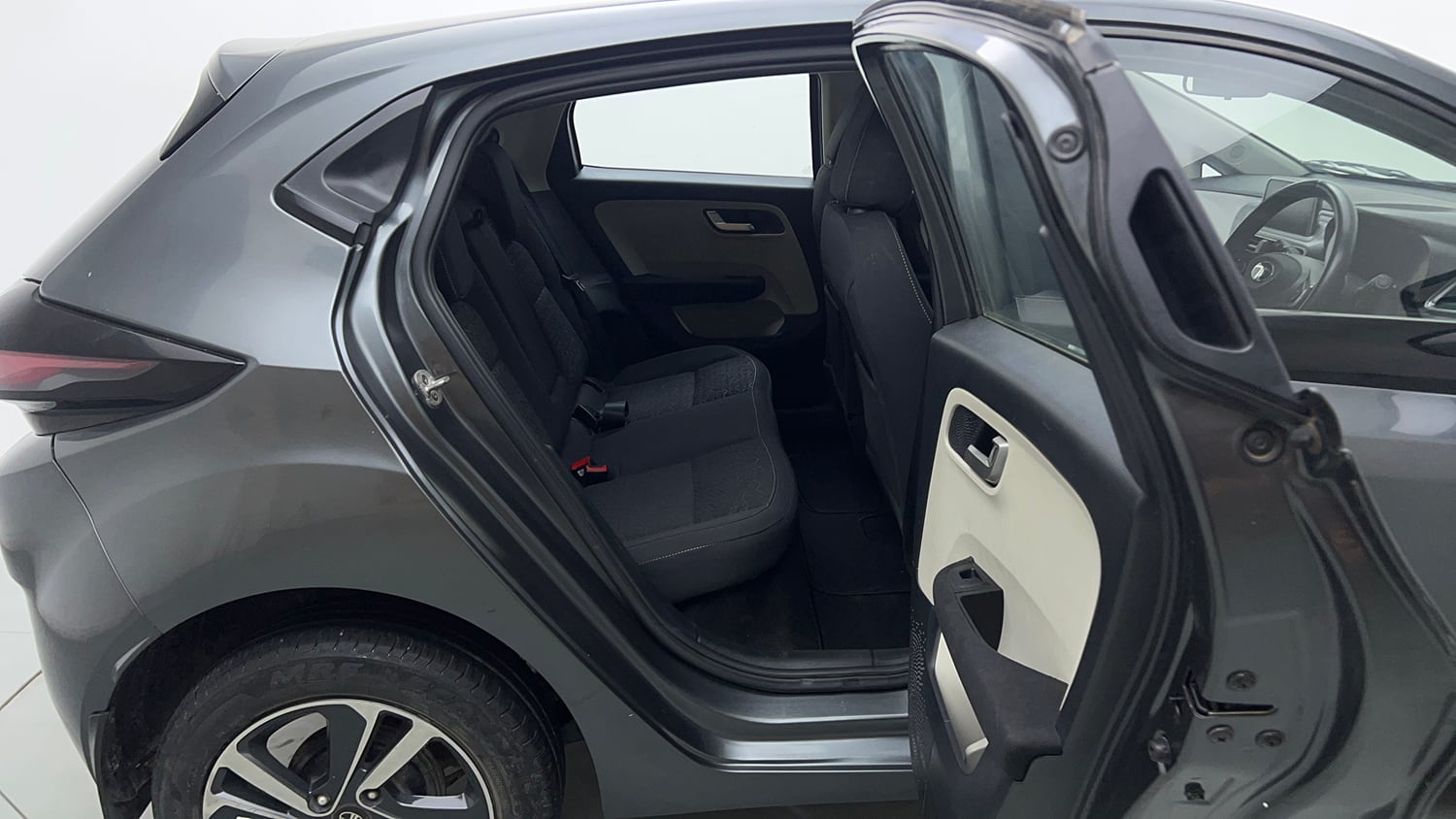 Used 2025 Tata Altroz XZA Petrol Petrol Automatic interior RIGHT SIDE REAR DOOR CABIN VIEW