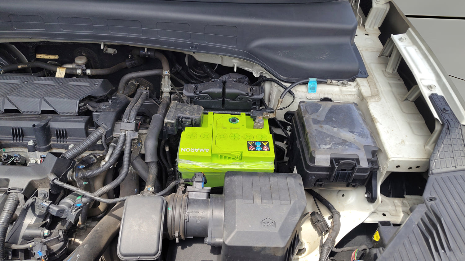 Used 2023 Hyundai Creta S Plus 1.5 Petrol Knight Petrol Manual engine ENGINE LEFT SIDE VIEW