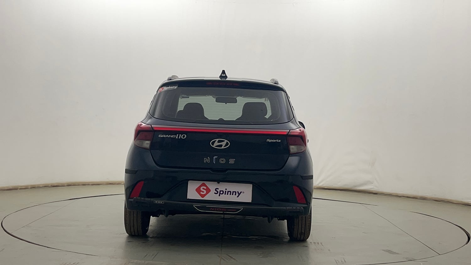 Used 2026 Hyundai Grand i10 Nios Sportz 1.2 Kappa VTVT Petrol Manual exterior BACK VIEW