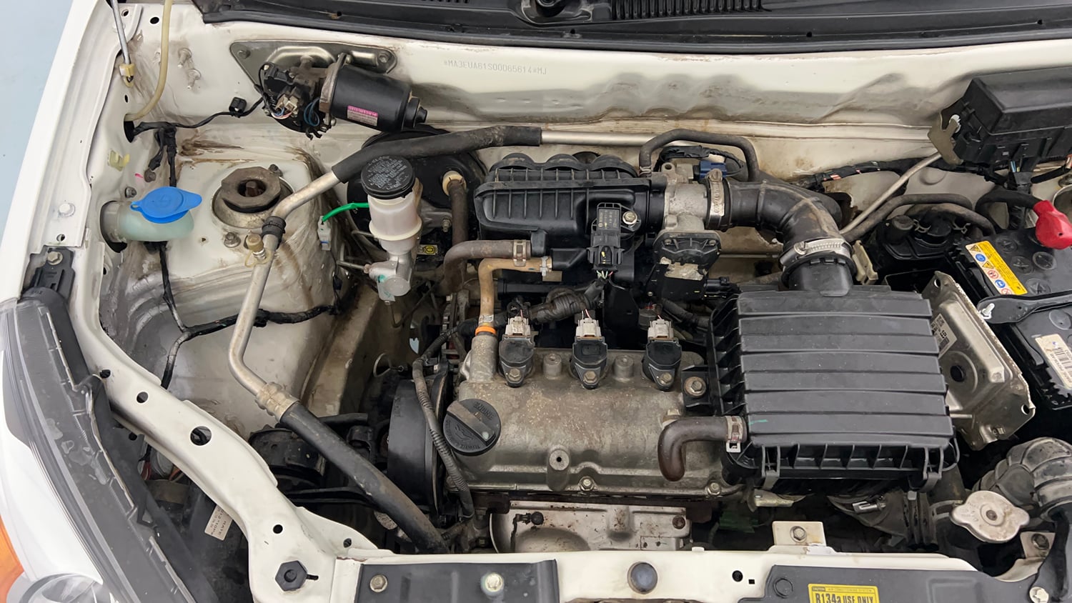 Used 2019 Maruti Suzuki Alto 800 LXi (O) Petrol Manual engine ENGINE RIGHT SIDE VIEW