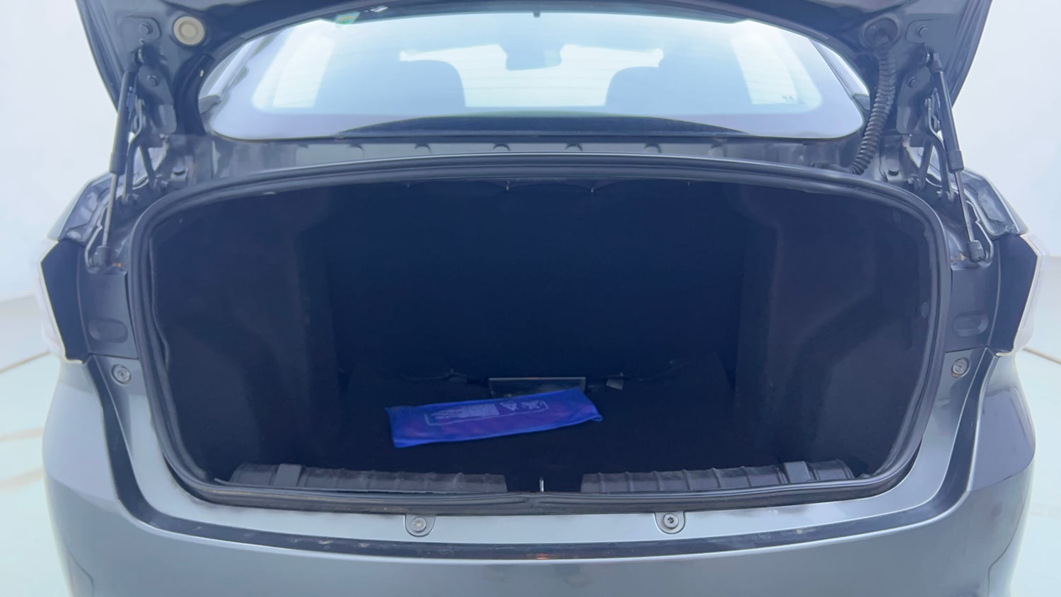 Used 2023 Tata Tigor XZ Plus Petrol Manual interior DICKY INSIDE VIEW