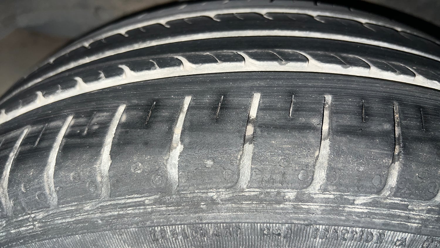 Used 2019 Honda Jazz VX Petrol Petrol Manual tyres RIGHT REAR TYRE TREAD VIEW