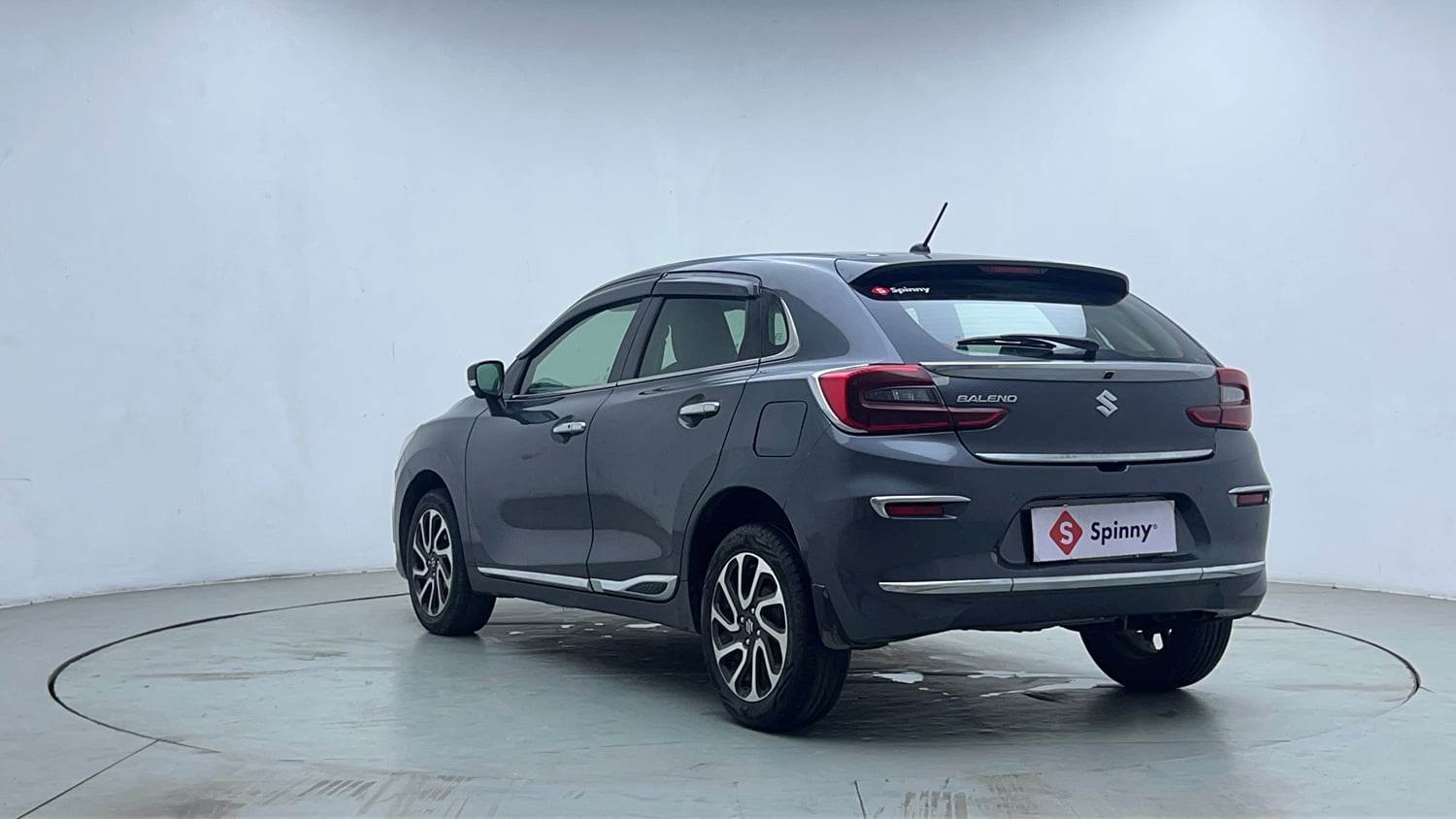 Used 2022 Maruti Suzuki Baleno Alpha MT Petrol Manual exterior LEFT REAR CORNER VIEW