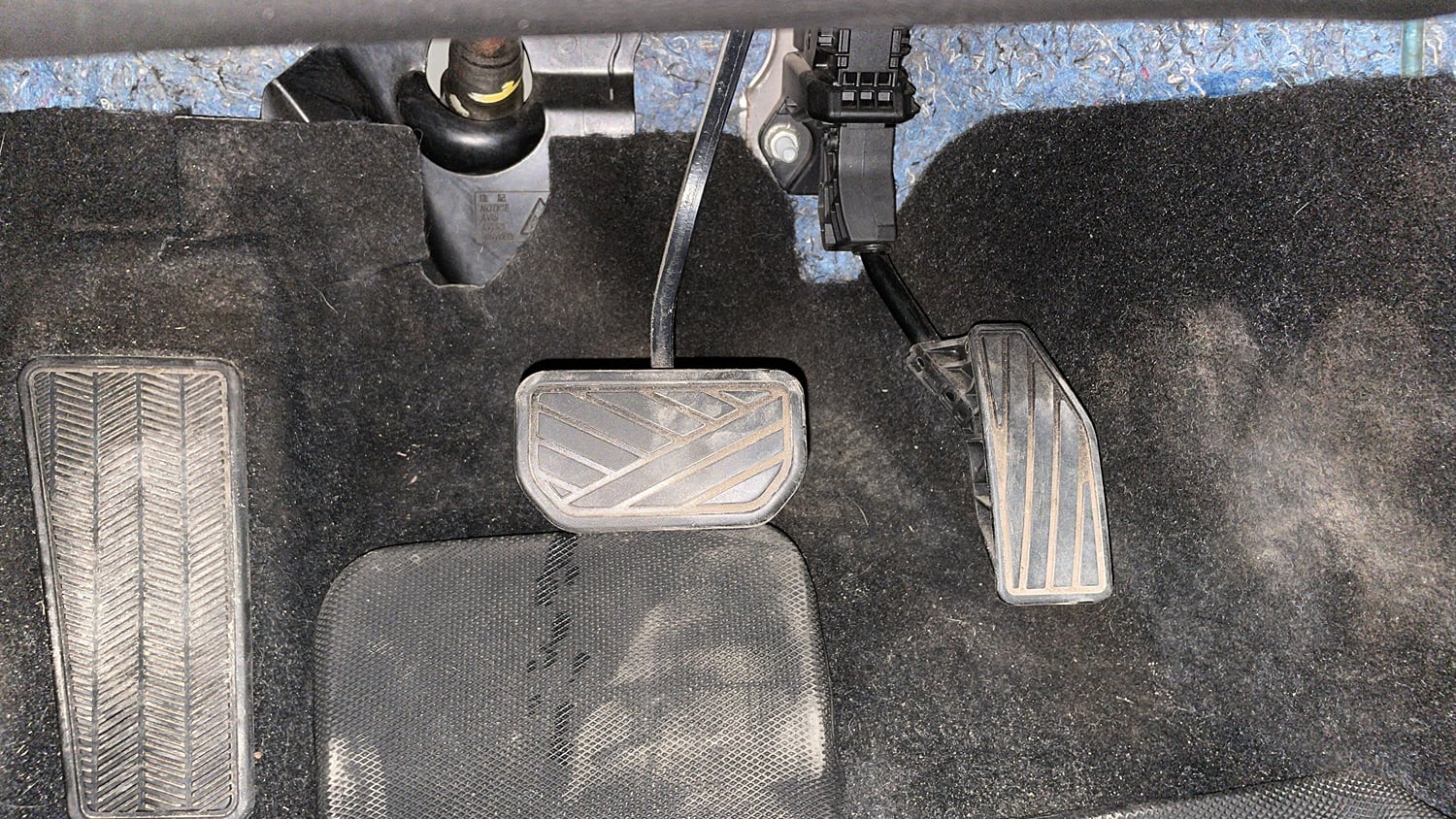 Used 2024 Maruti Suzuki Baleno Alpha AGS Petrol Automatic interior PEDALS VIEW