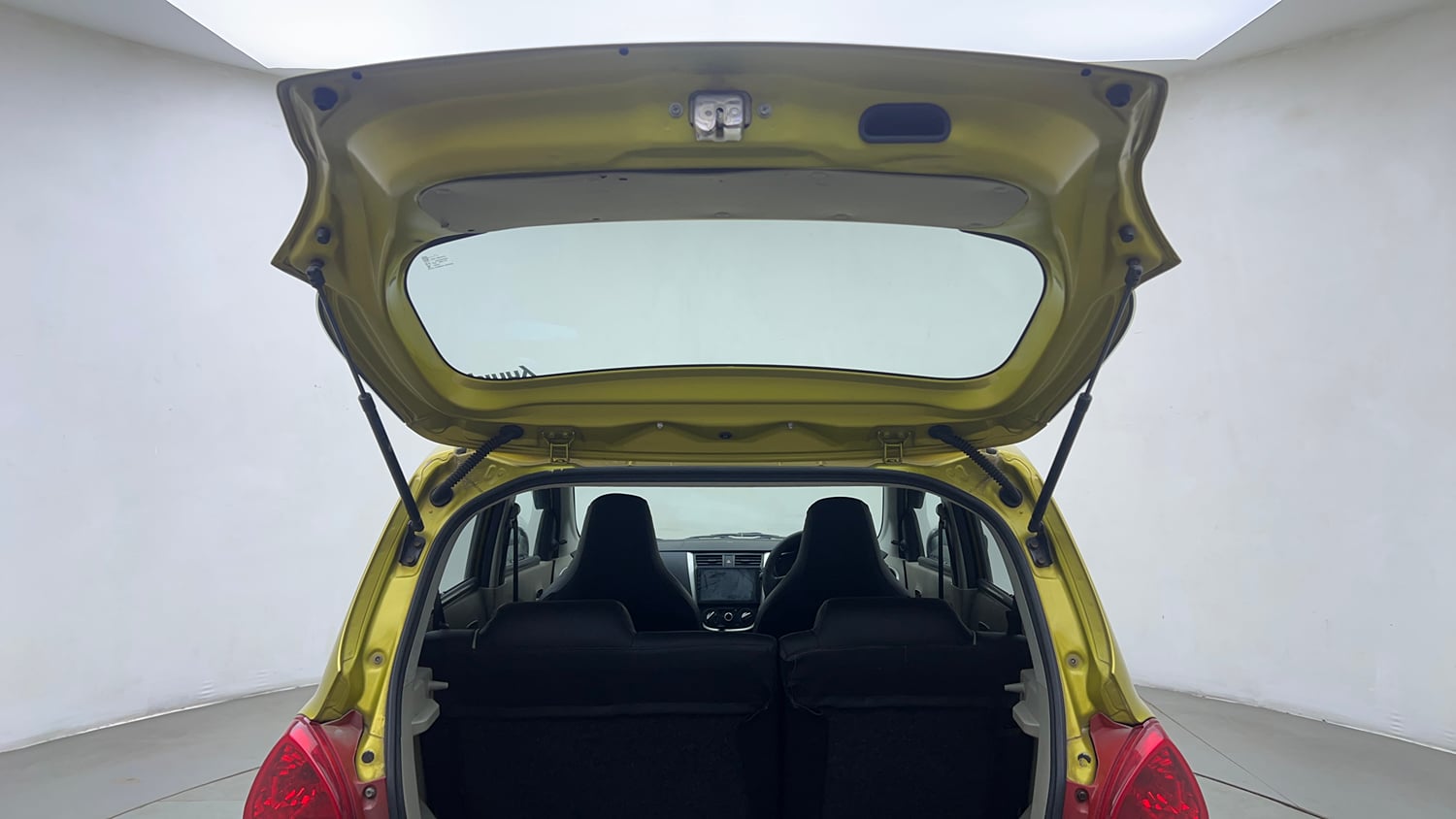 Used 2014 Maruti Suzuki Celerio VXi AMT Petrol Automatic interior DICKY DOOR OPEN VIEW