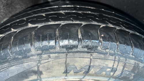 Used 2020 Ford EcoSport Ambiente 1.5L Ti-VCT Petrol Manual tyres RIGHT REAR TYRE TREAD VIEW