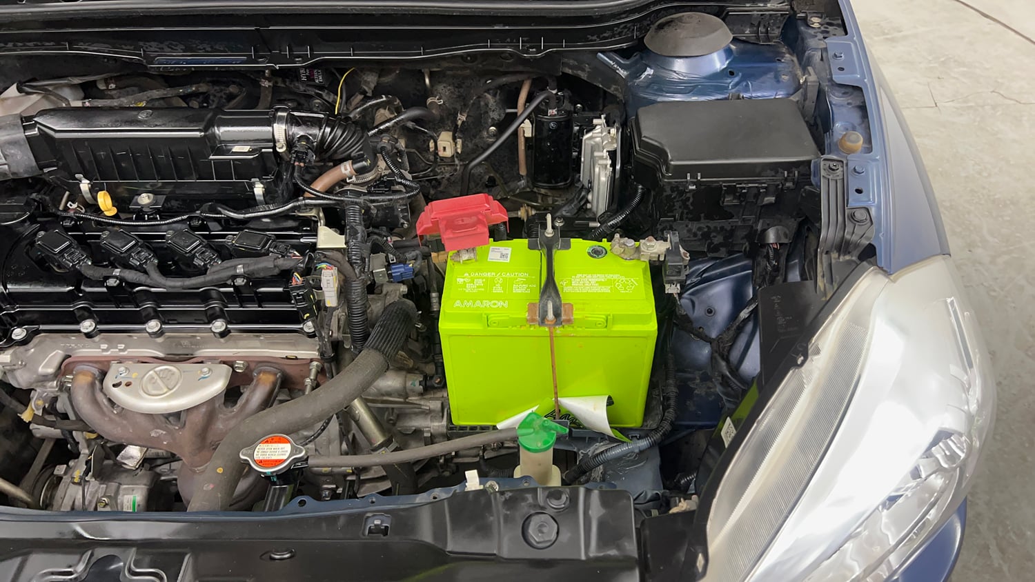 Used 2021 Maruti Suzuki S-Cross Zeta Petrol Manual engine ENGINE LEFT SIDE VIEW