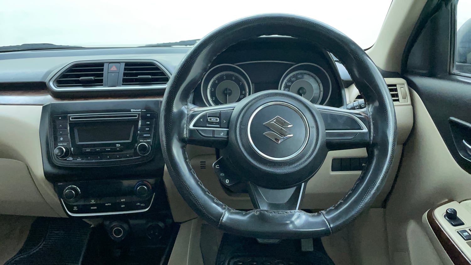 Used 2017 Maruti Suzuki Dzire ZXi AMT Petrol Automatic interior STEERING VIEW
