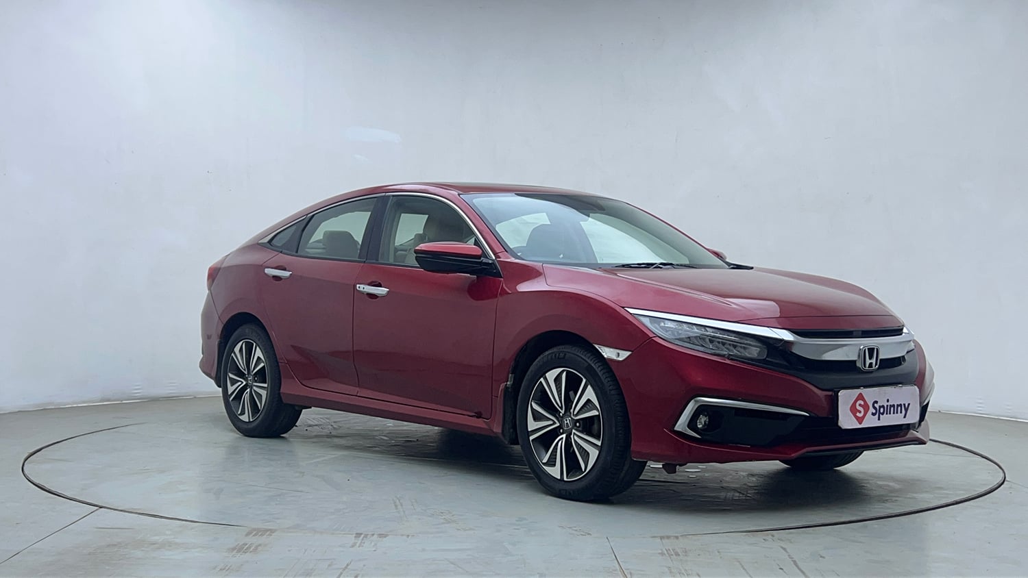 Used 2019 Honda Civic ZX CVT Petrol Petrol Automatic exterior RIGHT FRONT CORNER VIEW