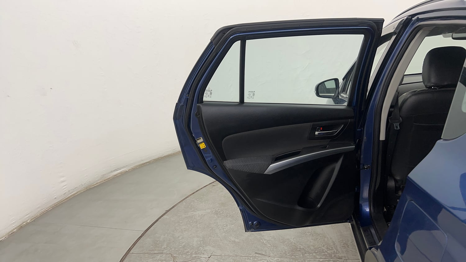 Used 2021 Maruti Suzuki S-Cross Zeta Petrol Manual interior LEFT REAR DOOR OPEN VIEW