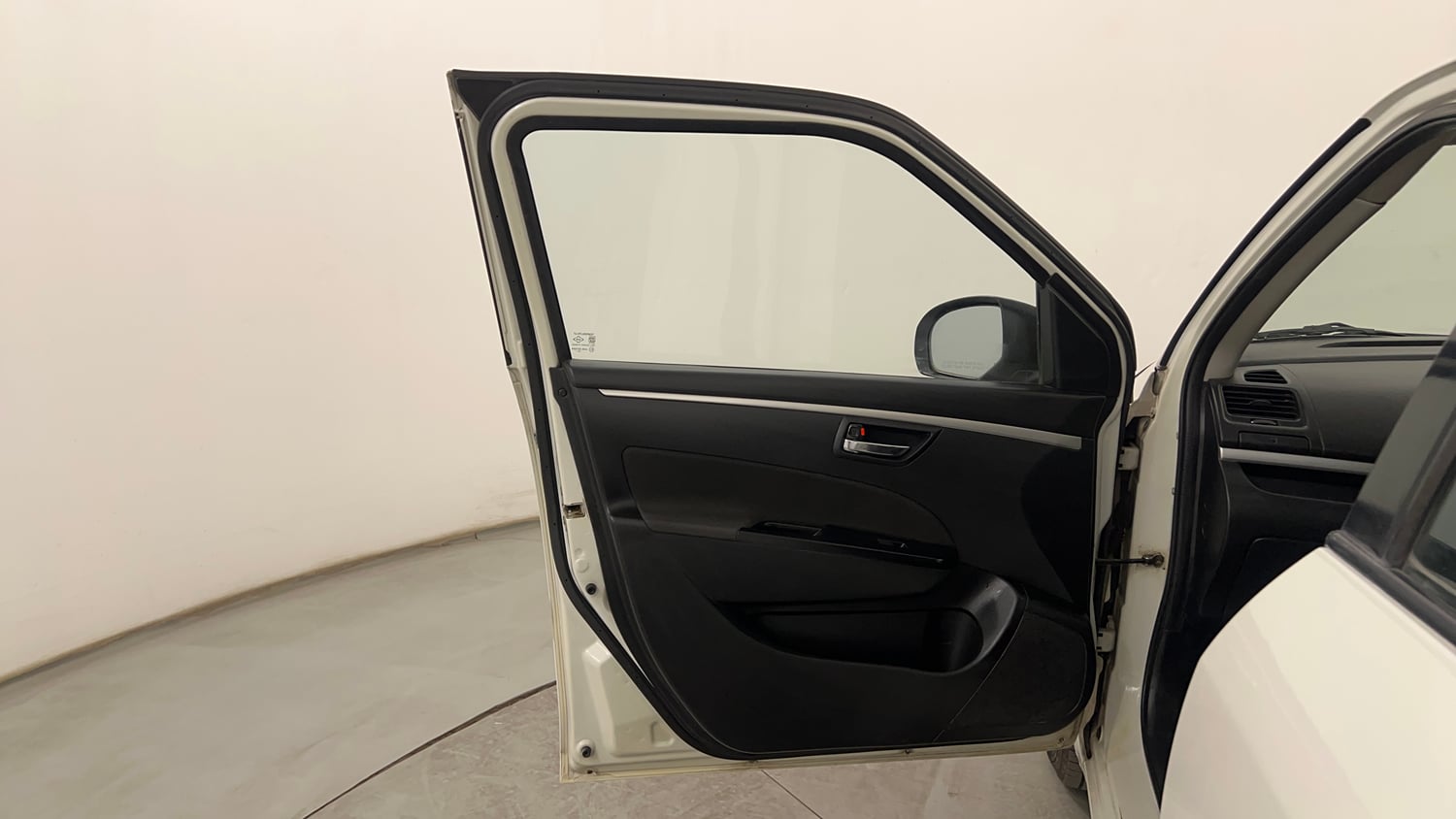 Used 2012 Maruti Suzuki Swift VXi Petrol Manual interior LEFT FRONT DOOR OPEN VIEW