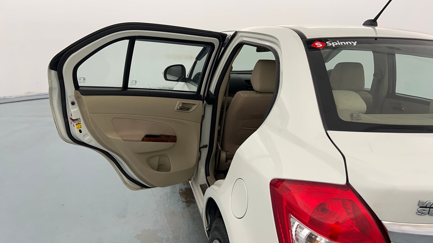 Used 2016 Maruti Suzuki Swift Dzire VDI Diesel Manual interior LEFT REAR DOOR OPEN VIEW