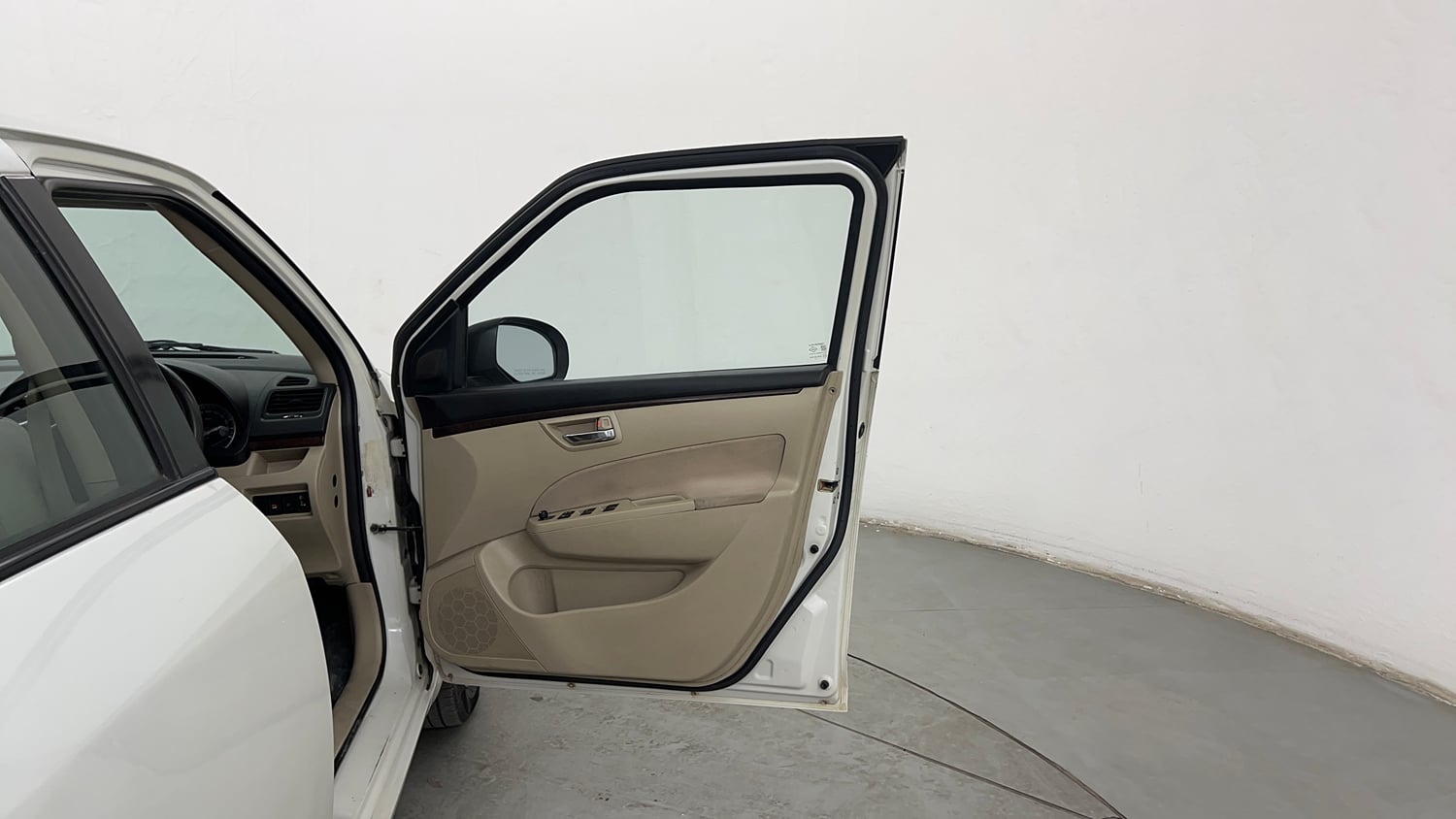 Used 2012 Maruti Suzuki Swift Dzire ZXI Petrol Manual interior RIGHT FRONT DOOR OPEN VIEW