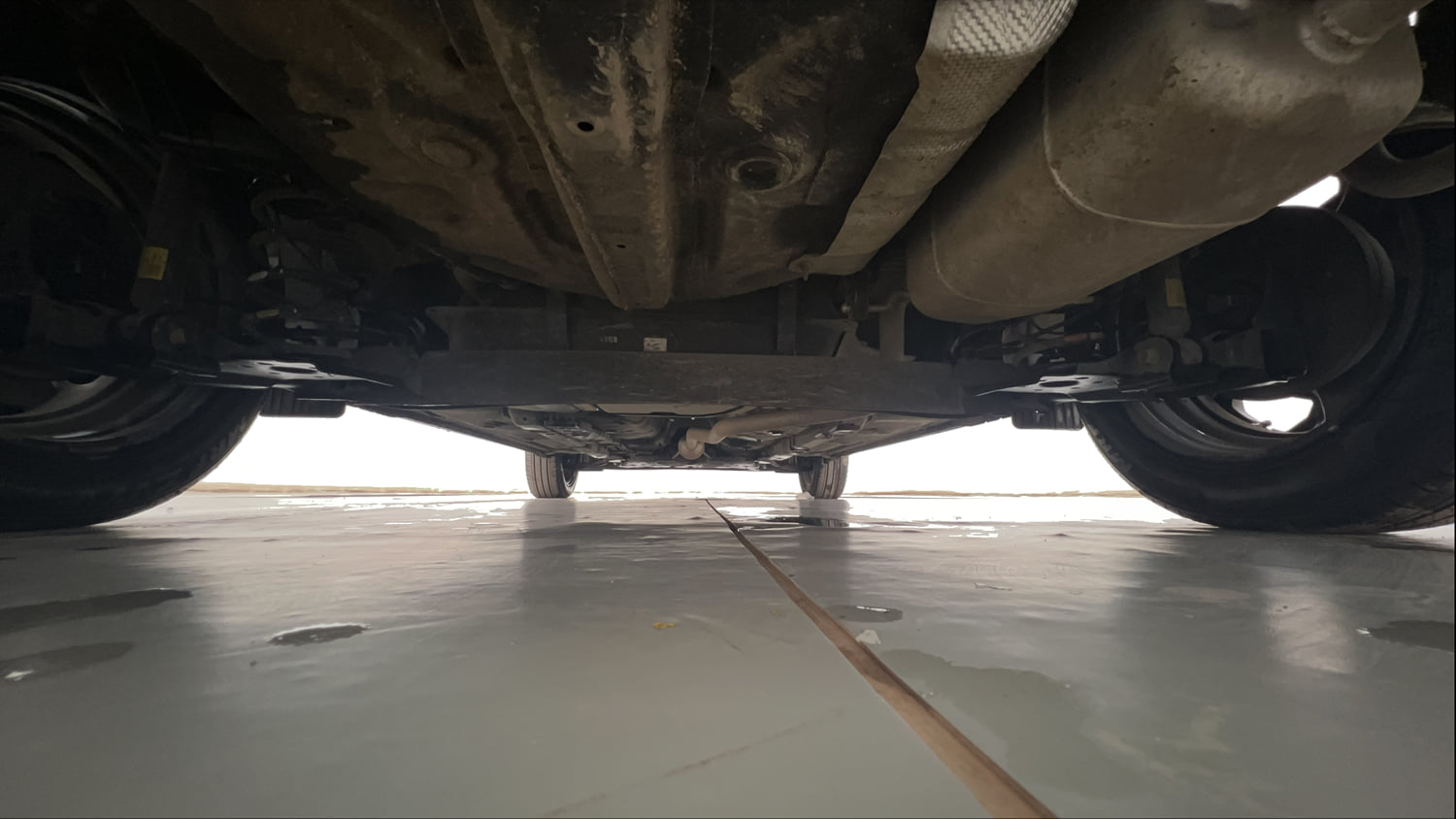 Used 2026 Hyundai Grand i10 Nios Sportz 1.2 Kappa VTVT Petrol Manual extra REAR UNDERBODY VIEW (TAKEN FROM REAR)