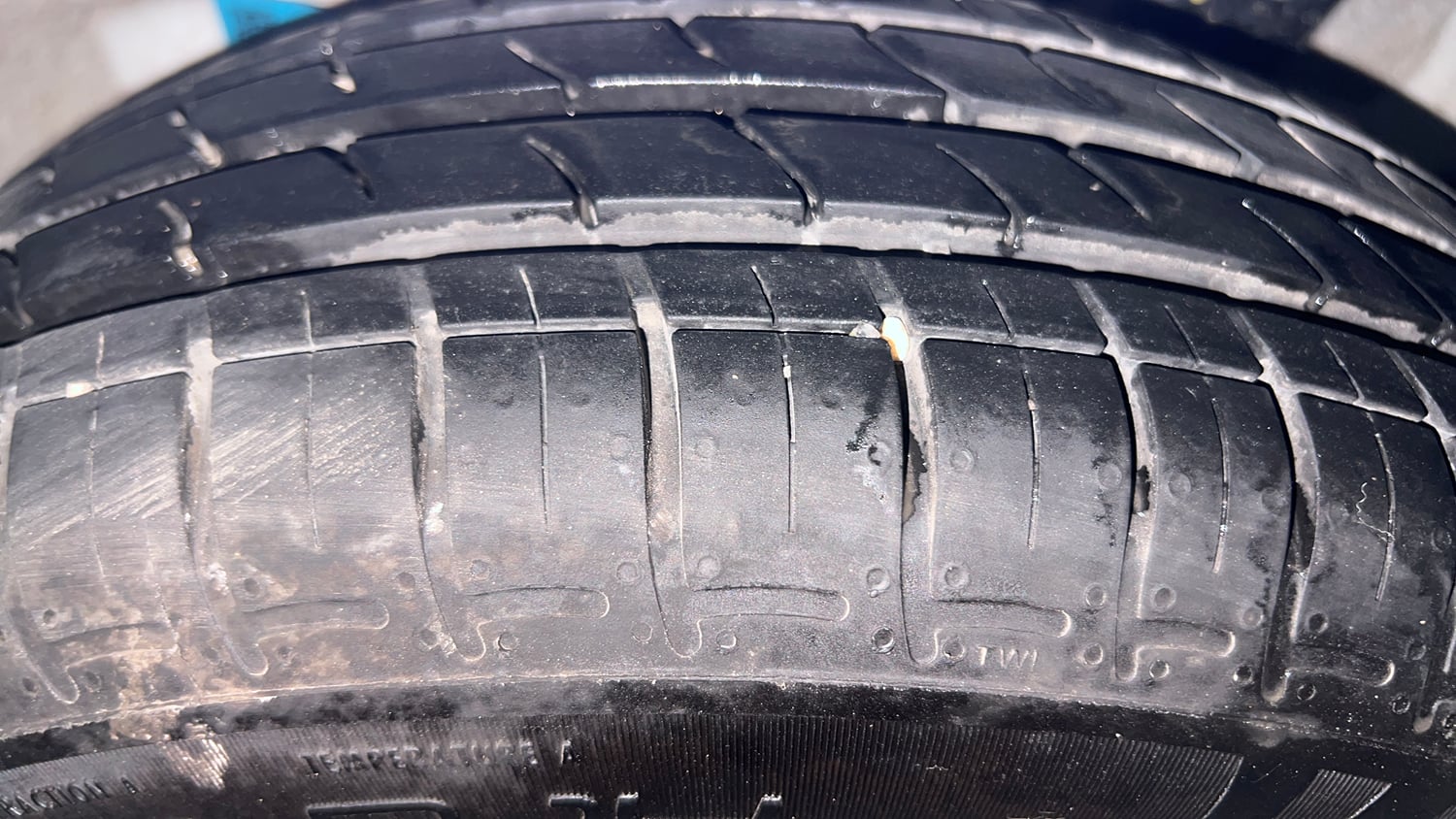 Used 2026 Hyundai Grand i10 Nios Magna 1.2 Kappa Petrol Manual tyres LEFT REAR TYRE TREAD VIEW