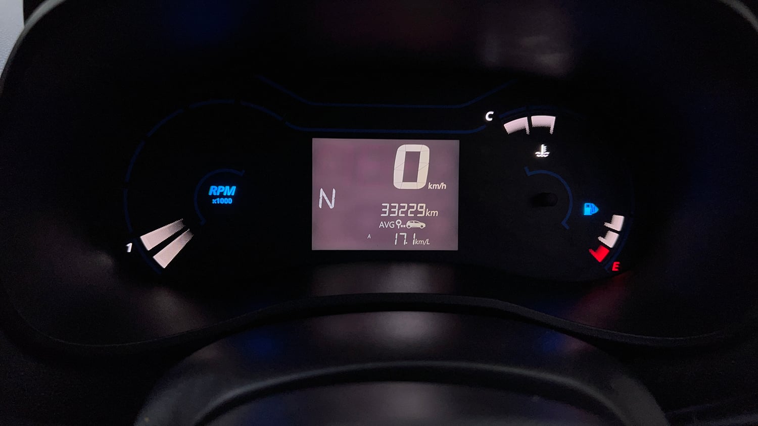 Used 2020 Renault Kwid CLIMBER 1.0 AMT Opt Petrol Automatic interior CLUSTERMETER VIEW