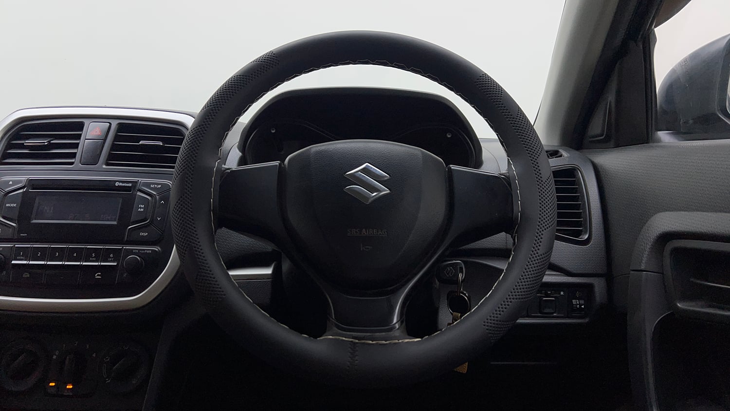 Used 2018 Maruti Suzuki Vitara Brezza [2016-2020] LDi Diesel Manual interior STEERING VIEW