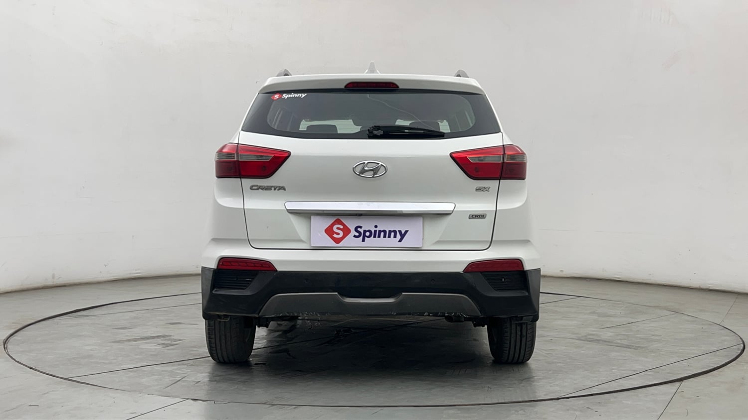 Used 2017 Hyundai Creta SX Plus 1.6 CRDI Diesel Manual exterior BACK VIEW