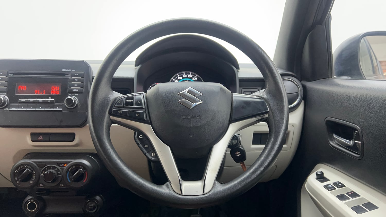 Used 2022 Maruti Suzuki Ignis Delta 1.2 MT Petrol Manual interior STEERING VIEW