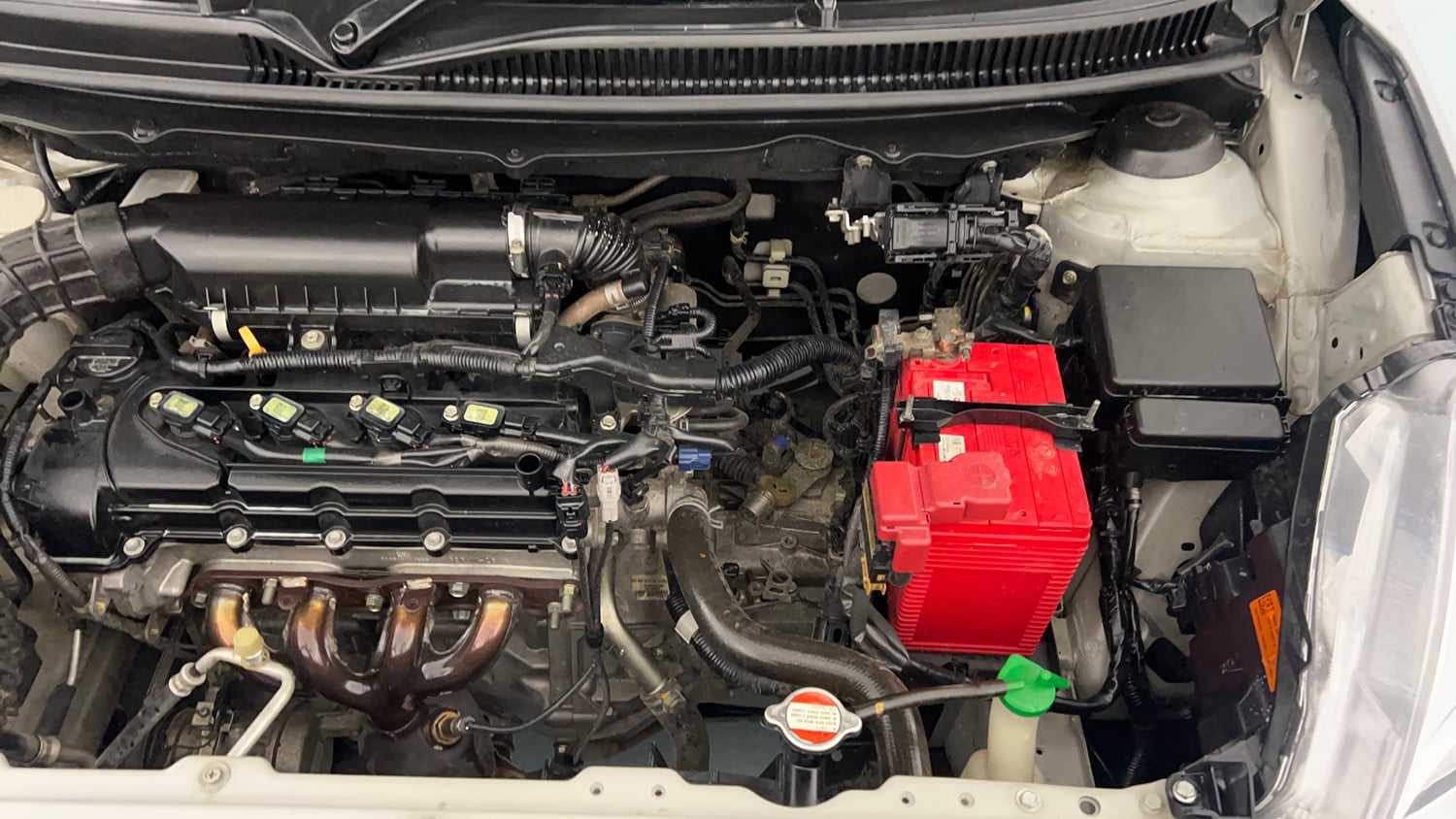 Used 2018 Maruti Suzuki Baleno Zeta 1.2 Petrol Manual engine ENGINE LEFT SIDE VIEW