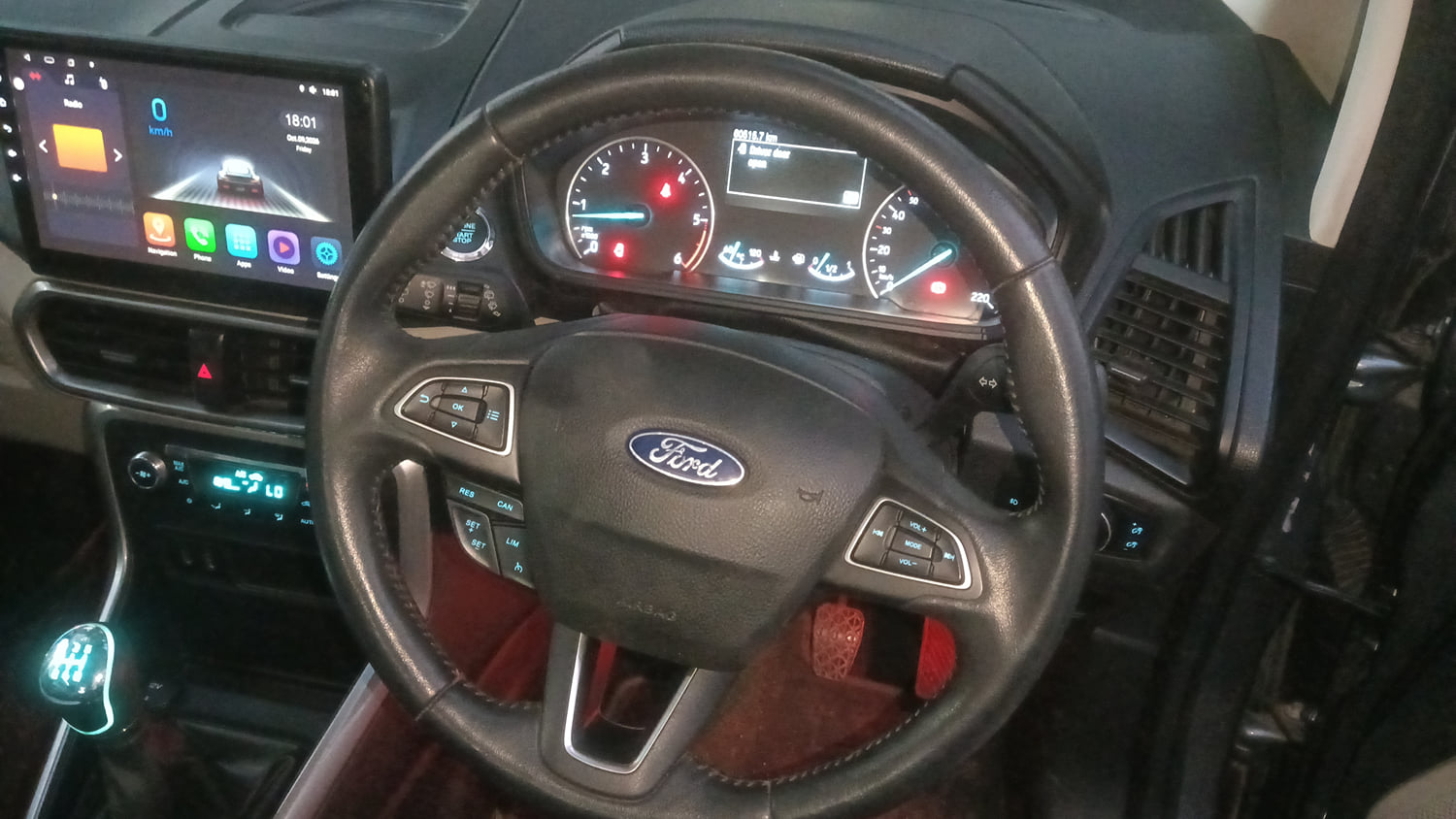 Used 2020 Ford EcoSport Titanium 1.5L TDCi Diesel Manual interior STEERING VIEW