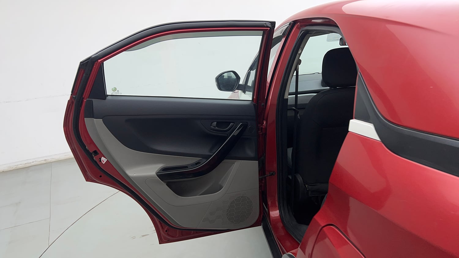Used 2019 Tata Nexon XMA Diesel Diesel Automatic interior LEFT REAR DOOR OPEN VIEW