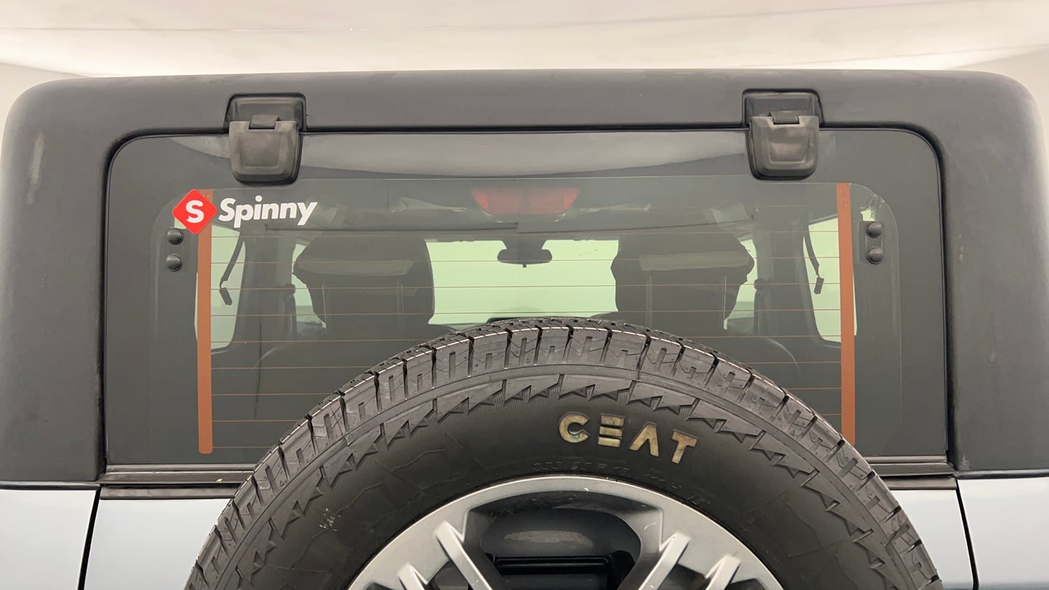 Used 2021 mahindra Thar LX Hard Top Petrol AT 4WD Petrol Automatic exterior BACK WINDSHIELD VIEW