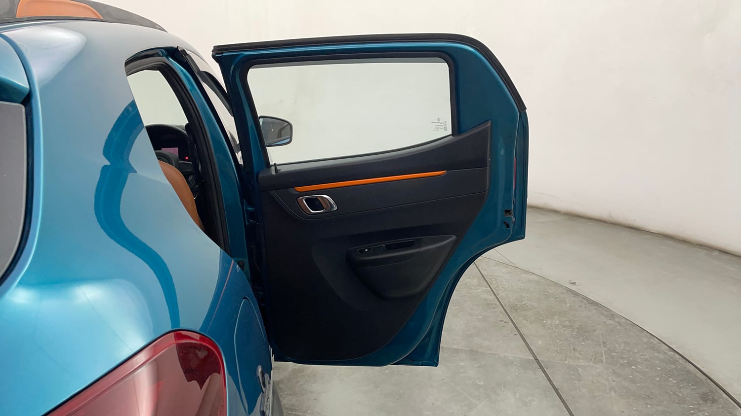 Used 2020 Renault Kwid CLIMBER 1.0 AMT Opt Petrol Automatic interior RIGHT REAR DOOR OPEN VIEW